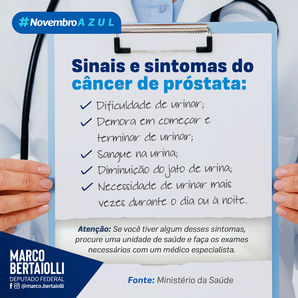 cancer de prostata sintomas e sinais)